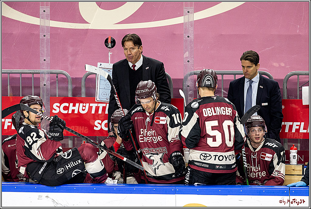 PENNY DEL;  Koelner Haie - Iserlohn Roosters; Koeln, 11.01.2021